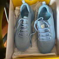 Scarpe atletiche school nuove colore azzuro