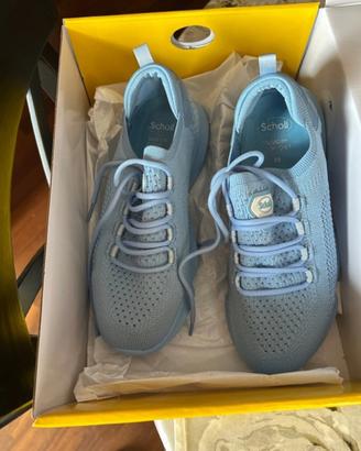 Scarpe atletiche school nuove colore azzuro