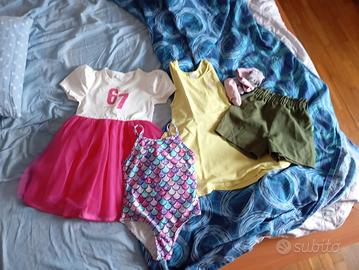 Vestiti per bambina 3 anni  tutto in blocco