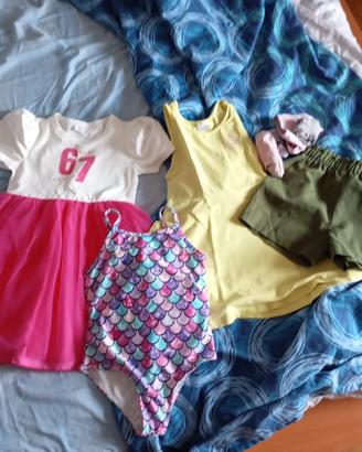 Vestiti per bambina 3 anni  tutto in blocco