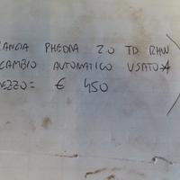 CAMBIO AUTOMATICO USATO LANCIA PHEDRA 2.0TD RHW