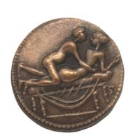 REPLICA MONETA ROMANA DEL SESSO SPINTRIE COD E14