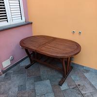 tavolo da esterno allungabile 6 persone