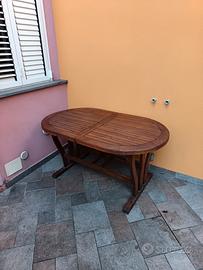 tavolo da esterno allungabile 6 persone