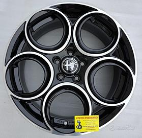 4 Cerchi In Lega NUOVI da 18 Per Alfa Romeo