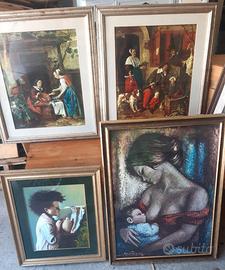Vari quadri ( 20 )varie misure ad €250.00