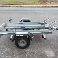 Carrello rimorchio porta moto