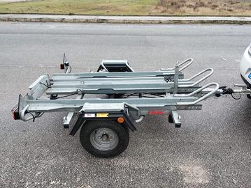 Carrello rimorchio porta moto