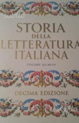 Storia della letteratura italiana F. Flora