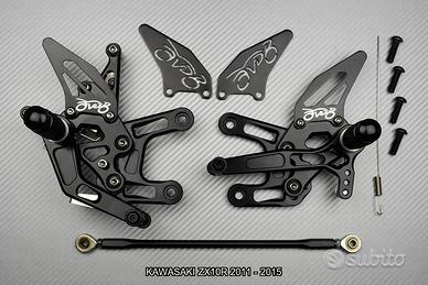Pedane arretrate KAWASAKI ZX10R 2011 - 2015