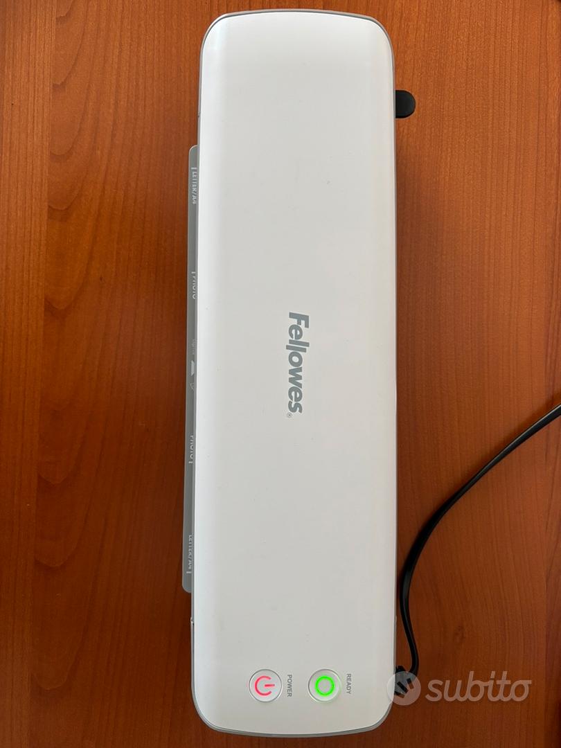 Plastificatrice Fellowes Ion A4 – Per Foto E Documenti Fino A 125 Micron, Riscaldamento In 4 Minuti, Antinceppamento Con Leva Di Sblocco
