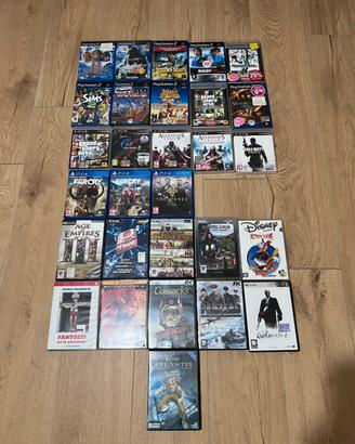 Giochi Ps2 ps3 ps4 pc e dvd