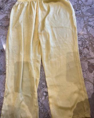 Pantaloni in raso