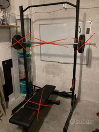 Rack 500 Domyos Decathlon