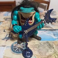 Street Sharks "Rox" Mattel 1995 COMPLETO Raro