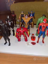 Lotto 9 Action figure Marvel Avengers Titan Hero