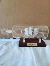 Mayflower in vetro soffiato 