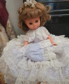 Bambola da collezione Furga degli anni '70