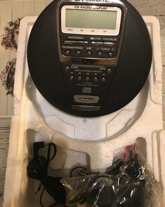 Lettore cd + radio portatile