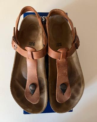 Birkenstock Kairo 39 in cuoio marrone
