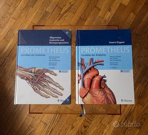 Atlanti di Anatomia Prometehus + libri omaggio