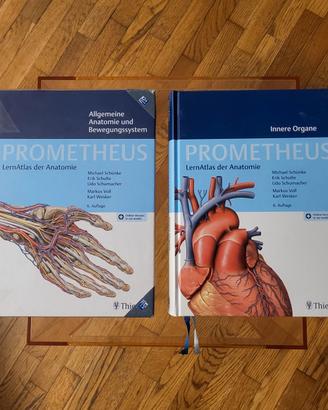 Atlanti di Anatomia Prometehus + libri omaggio