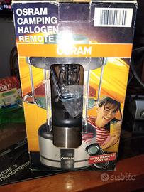 lampada da campeggio con telecomando 