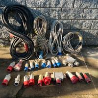 Prolunghe da cantiere e industriali con spine IEC