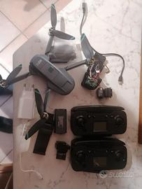 Drone L200 Pro Max con accessori e ricambi