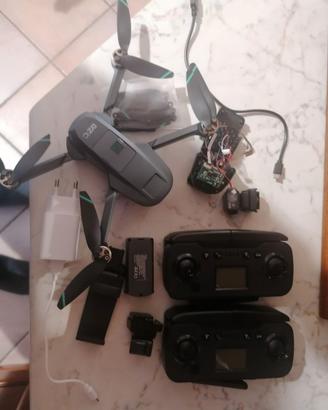 Drone L200 Pro Max con accessori e ricambi
