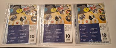 3 Confezioni Buste Porta CD Favorit 