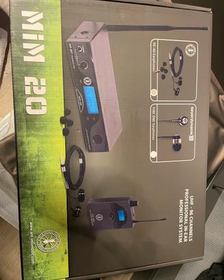 SISTEMA IN EAR MONITOR ANT MiM 20