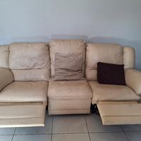 coppia divani in pelle