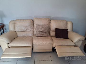 coppia divani in pelle