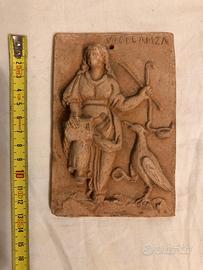 Targa terracotta ‘Vigilanza’ f.lli Mennella Ischia