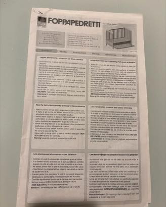 lettino per bambino