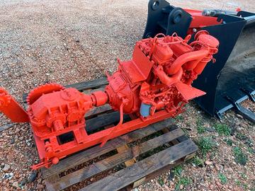 A101 Argano con motore in due cilindri