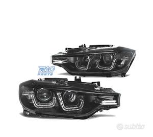 FARI BMW F30 F31 11-15 XENON LUCE DIURNA LED NERO
