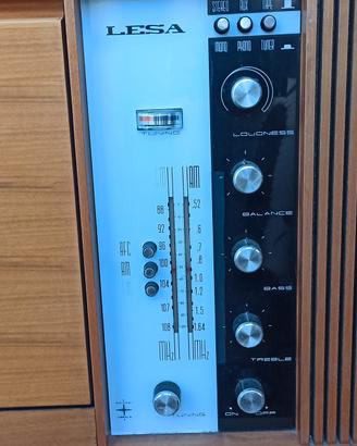 Mobile giradischi radio vintage 
