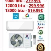 Condizionatore Veag 12000 btu A+++