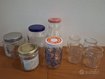 Regal0 - Lotto 11 barattoli in vetro
