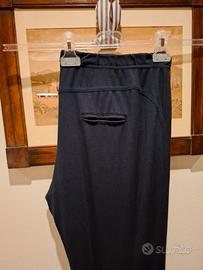 pantaloni donna blu jersey sintetico tg XXL