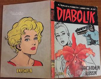 Diabolik Anno VIII n.25 Orchidea Rossa