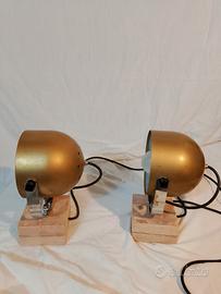 2  LAMPADE IN OTTONE