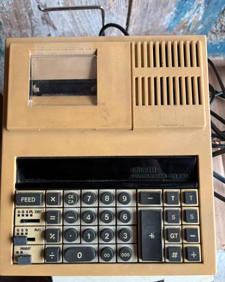 Calcolatrice Olivetti Divisumma 31 PD vintage