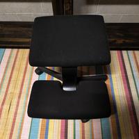 varier wing nera sedia ergonomica con rotelle