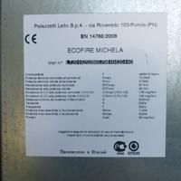 Stufa a pellet Palazzetti 12Kw 