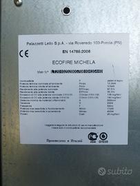 Stufa a pellet Palazzetti 12Kw 