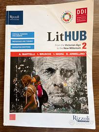 Libro letteratura inglese, “Lit hub” quinto anno