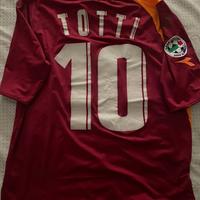 maglia roma totti 2005 worn